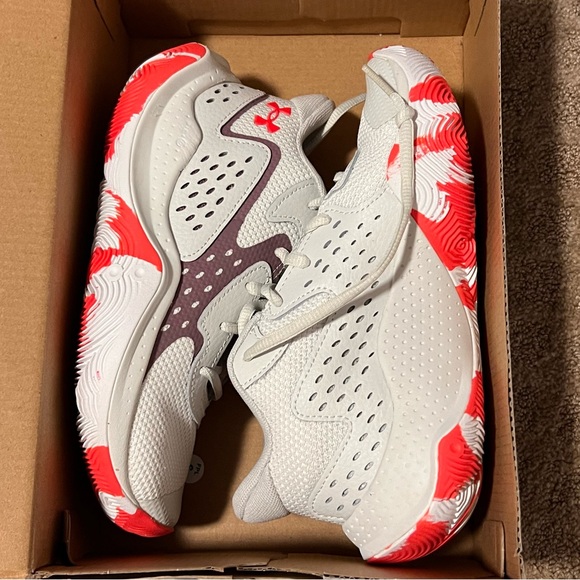 NWT Under Armour GS Jet ‘23 Basketball Shoes - Picture 7 of 8